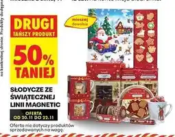 Biedronka Zestaw świąteczny: kubek + cukierki Magnetic oferta