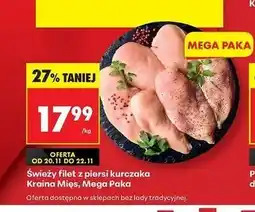 Biedronka Filet z piersi kurczaka Kraina Mięs oferta
