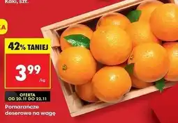 Biedronka Pomarańcze deserowe oferta