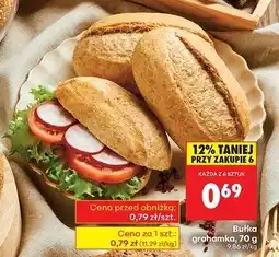 Biedronka Bułka grahamka oferta