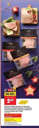 Biedronka Boczek rolowany Biedronka oferta