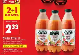Biedronka Nektar marchew-malina-jabłko Riviva oferta