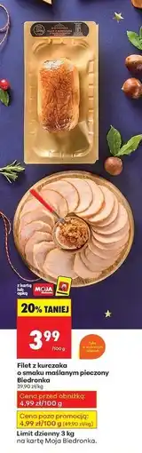 Biedronka Filet z kurczaka o smaku maślanym Biedronka oferta