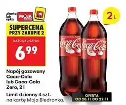 Biedronka Napój Coca-Cola Zero oferta