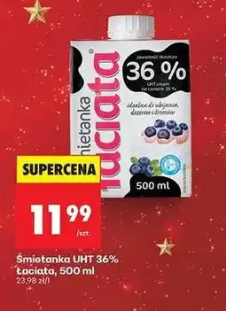 Biedronka Śmietanka 36 % Łaciata oferta