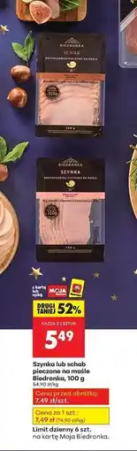 Biedronka Schab roztoczański pieczony na maśle Biedronka oferta