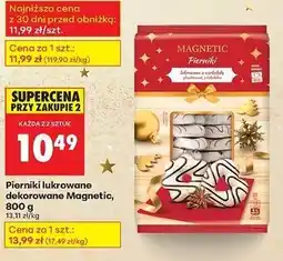 Biedronka Pierniki lukrowane z czekoladą Magnetic oferta