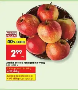 Biedronka Jabłka jonagold polska oferta