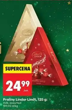 Biedronka Bombonierka assorted choinka Lindt Lindor oferta