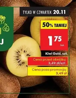 Biedronka Kiwi gold oferta