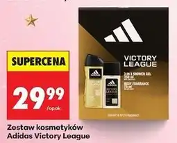Biedronka Zestaw w pudełku victor league żel pod prysznic victory 250 ml + dezodorant 75 Adidas Zestawy oferta