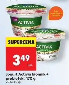 Biedronka Jogurt truskawkowy Danone Activia oferta