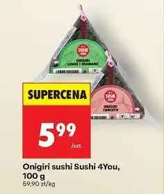 Biedronka Sushi onigiri łosoś 4You oferta