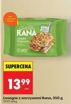 Biedronka Lasagne primavera Giovanni Rana oferta