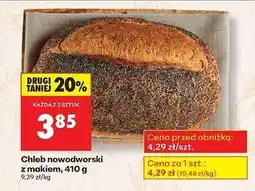 Biedronka Chleb nowodworski z makiem oferta