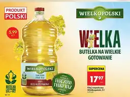 Biedronka Olej Wielkopolski Rzepakowy oferta