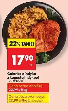 Biedronka Golonka z indyka wolnogotowana Indykpol oferta