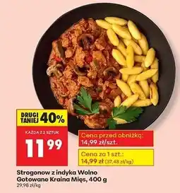 Biedronka Strogonow z indyka Kraina Mięs oferta