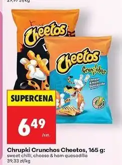 Biedronka Chrupki cheese & ham quesadilla Cheetos Crunchos oferta
