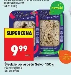 Biedronka Śledzie po prostu Seko oferta