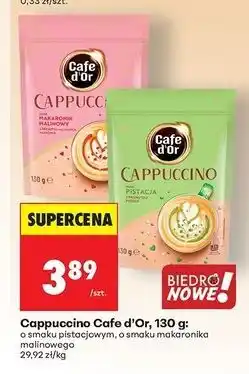 Biedronka Cappuccino makaronik malinowy Cafe D'or oferta