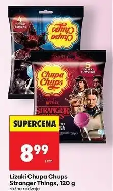 Biedronka Lizaki stranger things Chupa Chups oferta