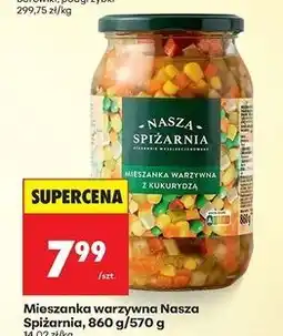Biedronka Mieszanka warzywna z kukurydza Nasza Spiżarnia oferta