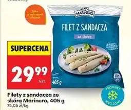 Biedronka Filet z sandacza ze skórą Marinero oferta