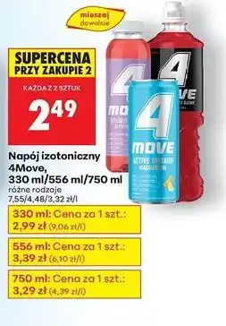 Biedronka Napój wiśniowy 4Move oferta