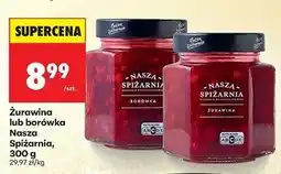 Biedronka Żurawina Nasza Spiżarnia oferta