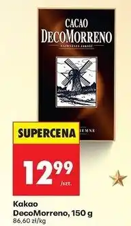 Biedronka Kakao extra ciemne Decomorreno oferta