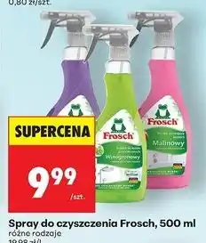 Biedronka Płyn do czyszczenia kabin prysznicowych lawendowy Frosch oferta