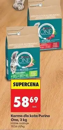 Biedronka Karma dla kota indoor Purina One oferta