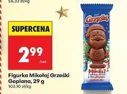 Biedronka Figurka czekoladowa mikołaj Grześki oferta