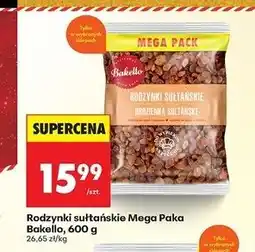Biedronka Rodzynki sułtańske Bakello oferta