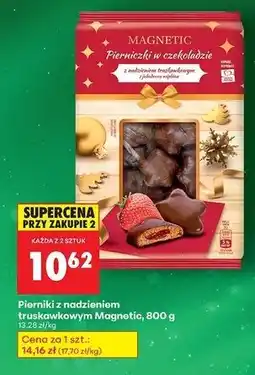 Biedronka Pierniki z nadzieniem truskawkowym Magnetic oferta
