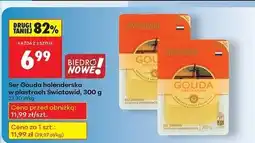 Biedronka Ser gouda holenderska Światowid oferta