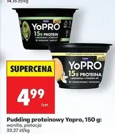 Biedronka Pudding waniliowy Danone Yopro oferta