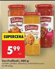 Biedronka Sos orientalne curry Pudliszki oferta