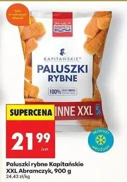Biedronka Paluszki rybne kapitańskie Abramczyk oferta