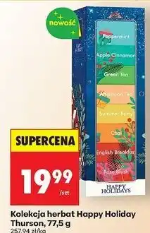 Biedronka Zestaw herbat happy holidays Thurson oferta