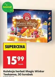 Biedronka Herbata magic winter collection Teekanne Magic Winter oferta
