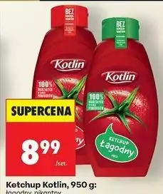 Biedronka Ketchup łagodny Kotlin oferta