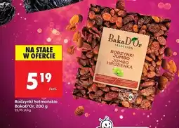 Biedronka Rodzynki jumbo Bakad'or oferta