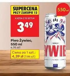 Biedronka Piwo Żywiec Jasne Pełne oferta