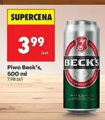 Biedronka Piwo Beck's Imported oferta