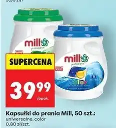 Biedronka Kapsułki do prania kolor Mill Professional oferta