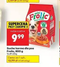 Biedronka Karma dla psa mini Frolic oferta