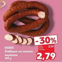 Kaufland Kiełbasa na ciemno wędzona Silesia Duda oferta