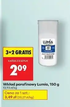 Biedronka Wkład parafinowy 48h 150 g Lumia oferta